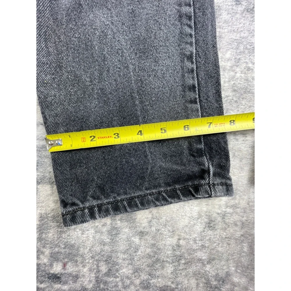Levi's  Regular 550 Relaxed Fit Jeans Black Denim 24x22 100% Cotton